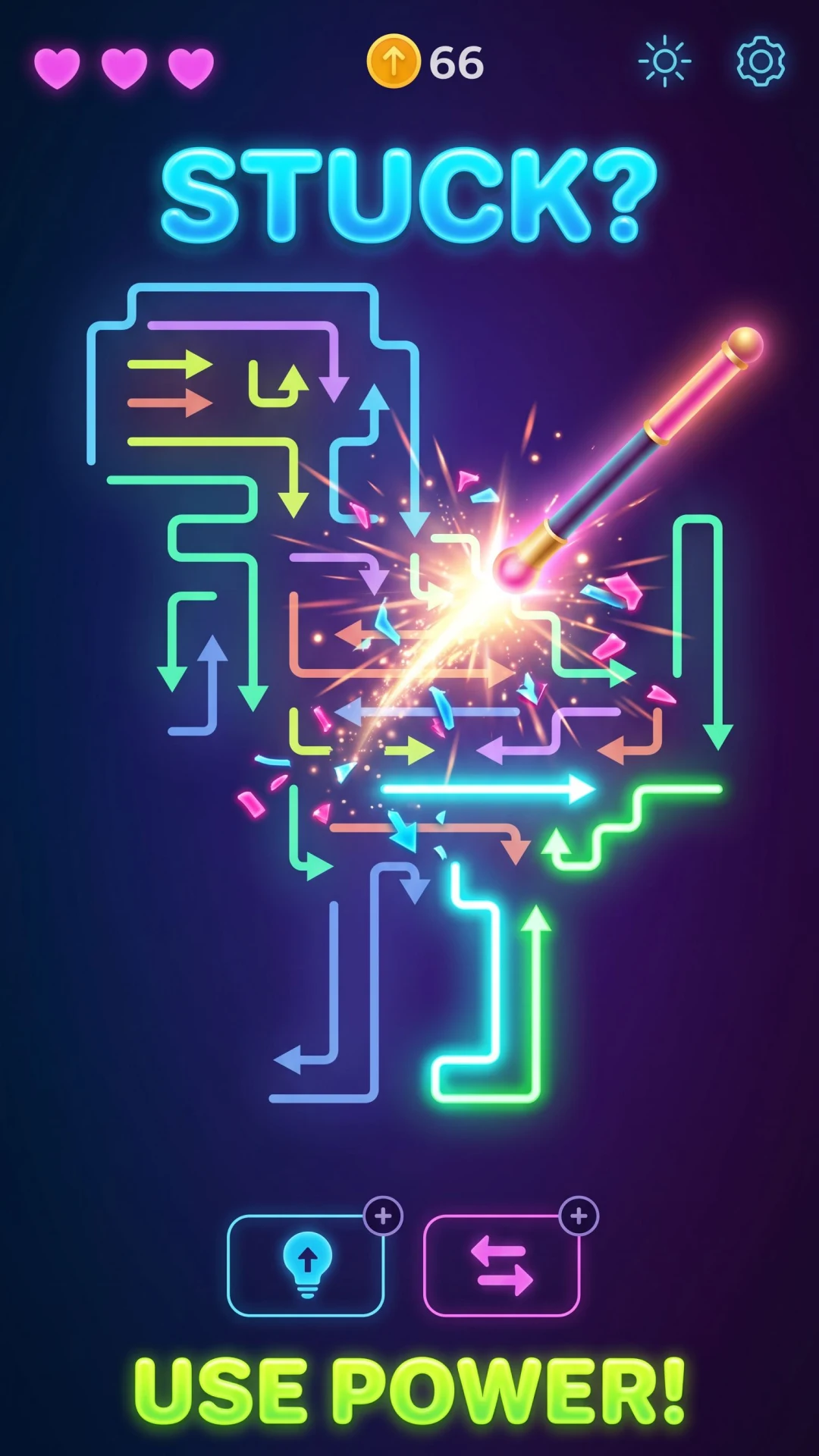 Arrow Trail Escape screenshot