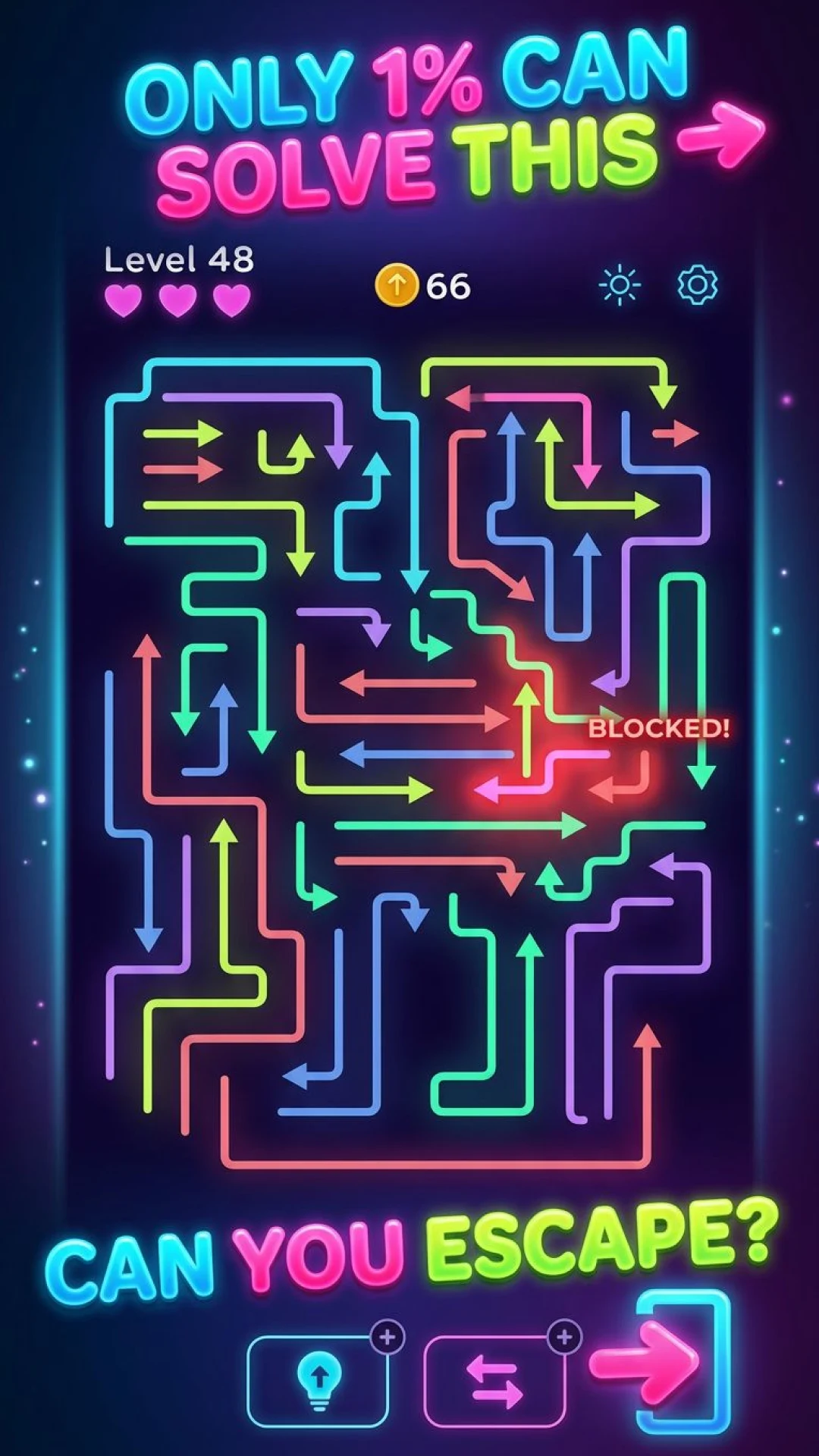 Arrow Trail Escape screenshot